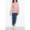Kloş Kesim Bluz Pembe - 70432.1949.