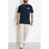 Kompak Penye Baskılı Unisex Oversize Tişört Laciçiçek - 55135.1872.