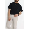 Kompak Penye Ünisex Oversize Tişört Koyulaci - 55045.1872.