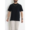 Kompak Penye Ünisex Oversize Tişört Koyulaci - 55045.1872.