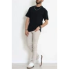 Kompak Penye Ünisex Oversize Tişört Koyulaci - 55045.1872.