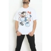 Kompakt Penye Unisex Tişört Ekrukiremit - 55064.1872.