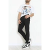Kompakt Penye Unisex Tişört Ekrukiremit - 55064.1872.