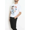 Kompakt Penye Unisex Tişört Ekrukiremit - 55064.1872.