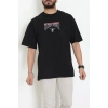 Kompakt Penye Unisex Tişört Kırmızısiyah - 55064.1872.