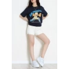 Kompakt Penye Unisex Tişört Lacimavi - 55064.1872.