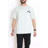 Kompakt Penye Unisex Tişört Mintsiyah - 55064.1872.