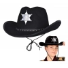 Kovboy Şerif Şapkası Siyah 12 Adet - Kostüm, Parti Ve Gösteri Şapkası