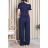Kuş Gözü Modal Takım Lacivert - 55156.701.