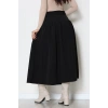 Kuşaklı Etek Siyah - 6999.2126.