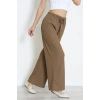 Lastikli Bürümcük Pantolon Camel - 55119.599.