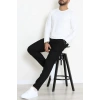 Likralı Kompak Penye Erkek Body Beyaz - 70961.2032.