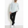 Likralı Kompak Penye Erkek Body Gri - 70961.2032.
