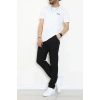 Lüx Penye Baskılı Erkek Tişört Beyaz - 71266.1878.