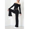 Madonna Yaka İnterlok Takım Siyah - 42829.1567.