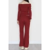 Madonna Yaka Kaşkorse İkili Takım Bordo - 40237.1748.