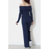 Madonna Yaka Likralı Kaşkorse İkili Takım Lacivert - 51089.1567.