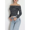 Madonna Yaka Yumoş Bluz Siyah - 51096.2114.
