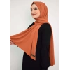 Medine İpeği Şal MC1115 Kiremit