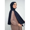 Medine İpeği Şal MC1115 Lacivert