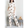 Milan Alt Üst Aynı Pijama Takımı Ayıkafa - 792.1287.