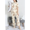 Milan Alt Üst Aynı Pijama Takımı Bejayı - 792.1287.
