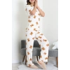 Milan Alt Üst Aynı Pijama Takımı Beyazayı - 792.1287.
