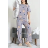 Milan Alt Üst Aynı Pijama Takımı Griayı - 792.1287.