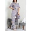 Milan Alt Üst Aynı Pijama Takımı Griayı - 792.1287.