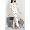 Milan Alt Üst Aynı Pijama Takımı Kahveayı - 792.1287.