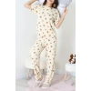 Milan Alt Üst Aynı Pijama Takımı Kremayı - 792.1287.
