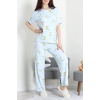 Milan Alt Üst Aynı Pijama Takımı Mavi - 792.1287.