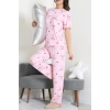 Milan Alt Üst Aynı Pijama Takımı Pembefiyonk - 792.1287.