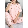 Milan Alt Üst Aynı Pijama Takımı Pudraçiçek - 792.1287.