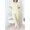 Milan Alt Üst Aynı Pijama Takımı Sarıtavşan - 792.1287.