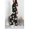 Milan Alt Üst Aynı Pijama Takımı Siyahayı - 792.1287.