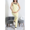 Milan İp Askılı Pijama Takımı Sarılimon - 320.1287.