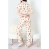 Milan Kumaş Düğmeli Pijama Takımı Tenayı - 750.1287.