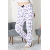 Milan Pijama Altı Beyazlila - 52122.1567.