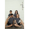 Moda Çizgi Aile Penye Şortlu Pijama Takım (baba - oğul ) 50117 Ayrı Ayrı Satılır . Fiyatları Farklıdır