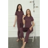 Moda Çizgi Anne Kız Aile Penye Pijama Takım Ayrı Ayrı Satılır. Fiyatları Farklıdır 50106
