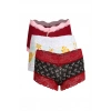 Moda Çizgi Bayan 3lü Boxer 40206