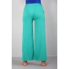 Moda Çizgi Bayan Penye Bol Paça Pantolon 210036