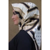 Moda Çizgi Desenli Eşarp