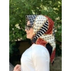 Moda Çizgi Desenli Eşarp