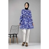 Moda Çizgi Desenli Tunik