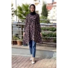 Moda Çizgi Desenli Tunik