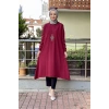 Moda Çizgi Desenli Tunik