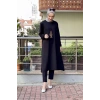 Moda Çizgi Desenli Tunik