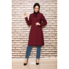 Moda Çizgi Desenli Tunik